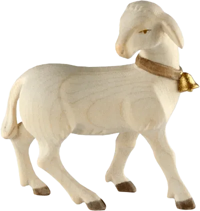 Lamb with Bell – nativity figure by Rowi Sculptures