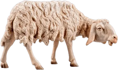 Sheep looking rightward – nativity figure by Original Heide