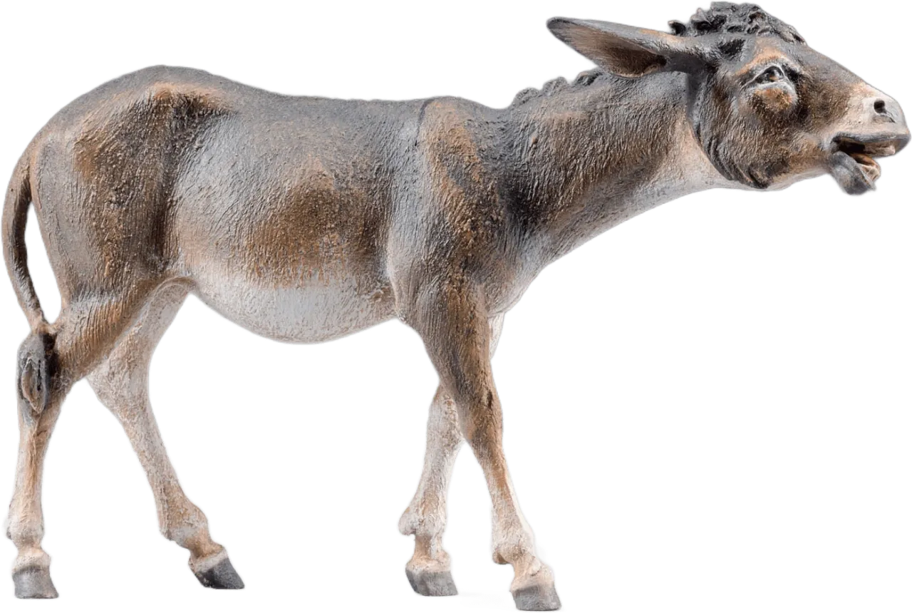 Donkey going – nativity figure by Original Heide