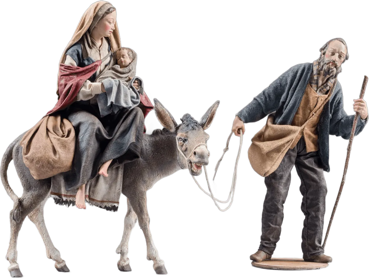 Flight Into Egypt – religious figure by Original Heide