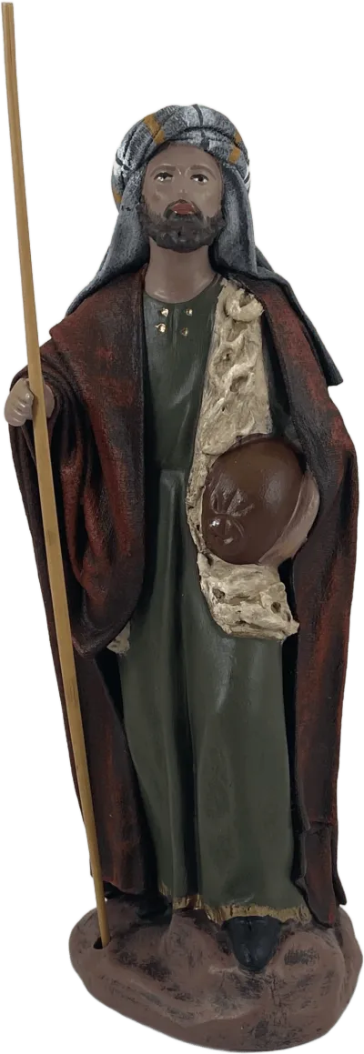 Shepherd with Staff – nativity figure by Belenes Puig