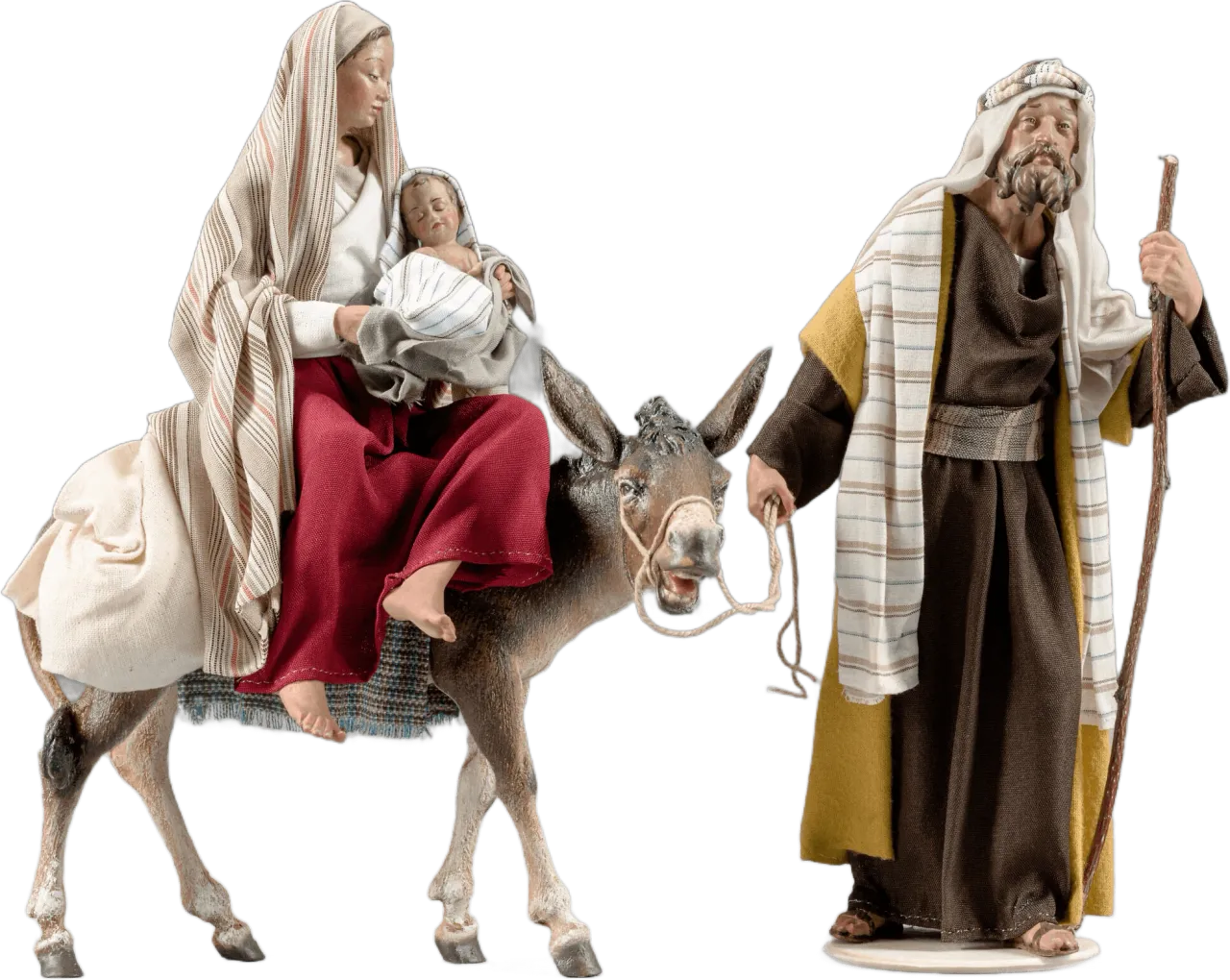Flight into Egypt – religious figure by Original Heide