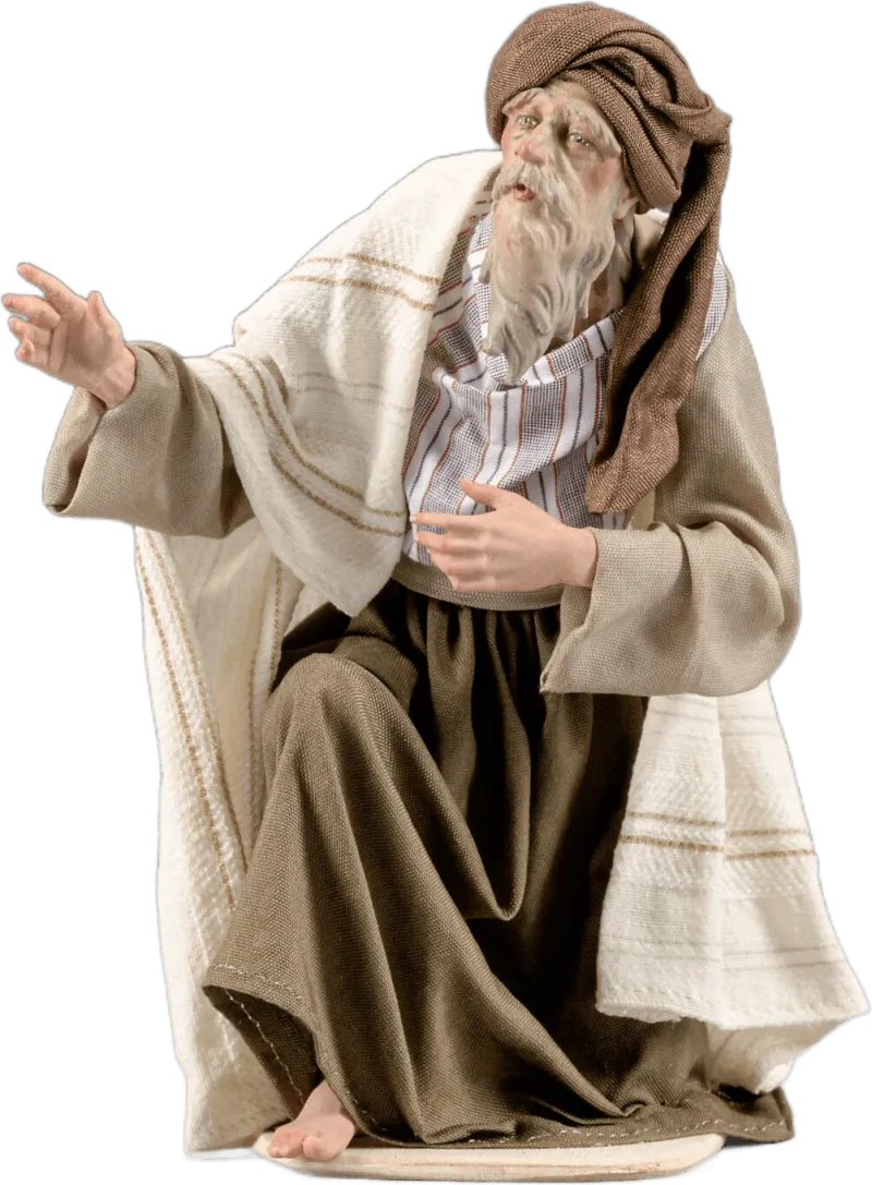 Herdsman kneeling – nativity figure by Original Heide
