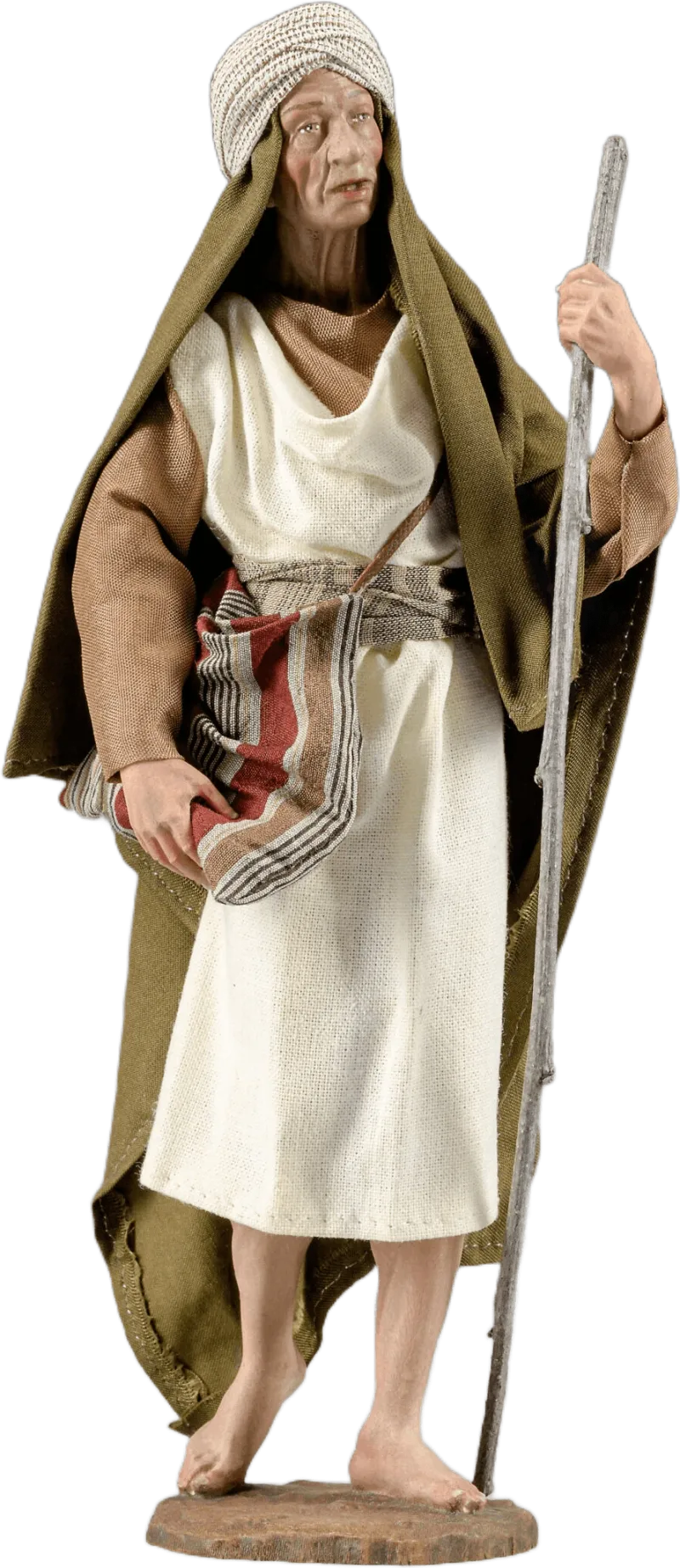 Shepherd with stick – nativity figure by Original Heide