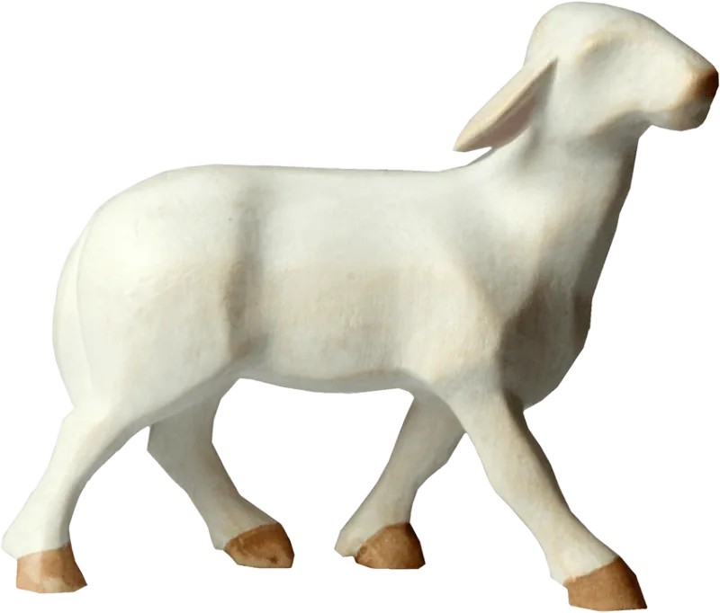 Sheep Standing – nativity figure by Rowi Sculptures