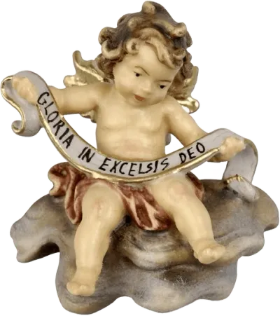 Cherub – nativity figure by Pema Woodcarvings