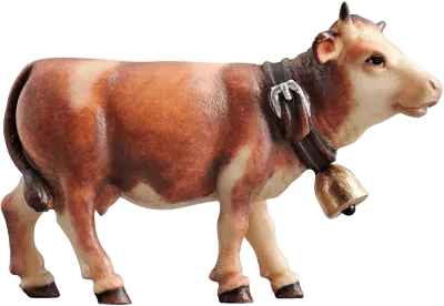 Cow Looking Forward – nativity figure by Pema Woodcarvings