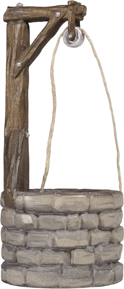 Well – nativity stable by Pema Woodcarvings