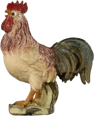 Rooster – nativity figure by Pema Woodcarvings