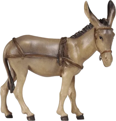 Donkey for Cart – nativity figure by Pema Woodcarvings