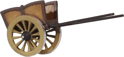 Cart – nativity accessory by Pema Woodcarvings