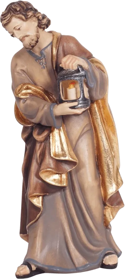 St. Joseph – Holy Family nativity figure by Pema Woodcarvings