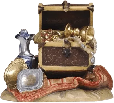 Gifts of the Magi – nativity figure by Pema Woodcarvings